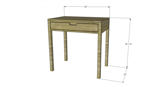 Free Diy Furniture Plans To Build A Crate Barrel Inspired Pocket