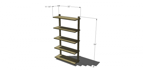 Free Diy Furniture Plans To Build A West Elm Inspired Wall Mounted