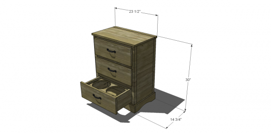 Free Diy Furniture Plans To Build A Pet Organization Dresser The