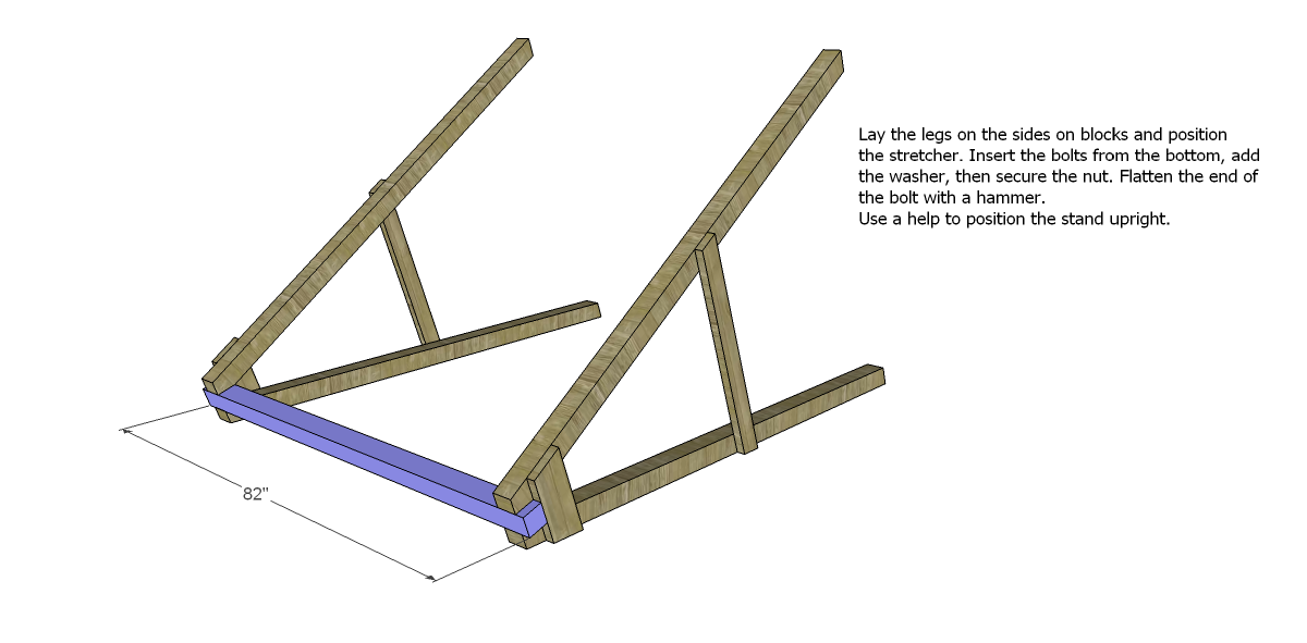 Free DIY Furniture Plans: How to Build a Swing A-Frame 