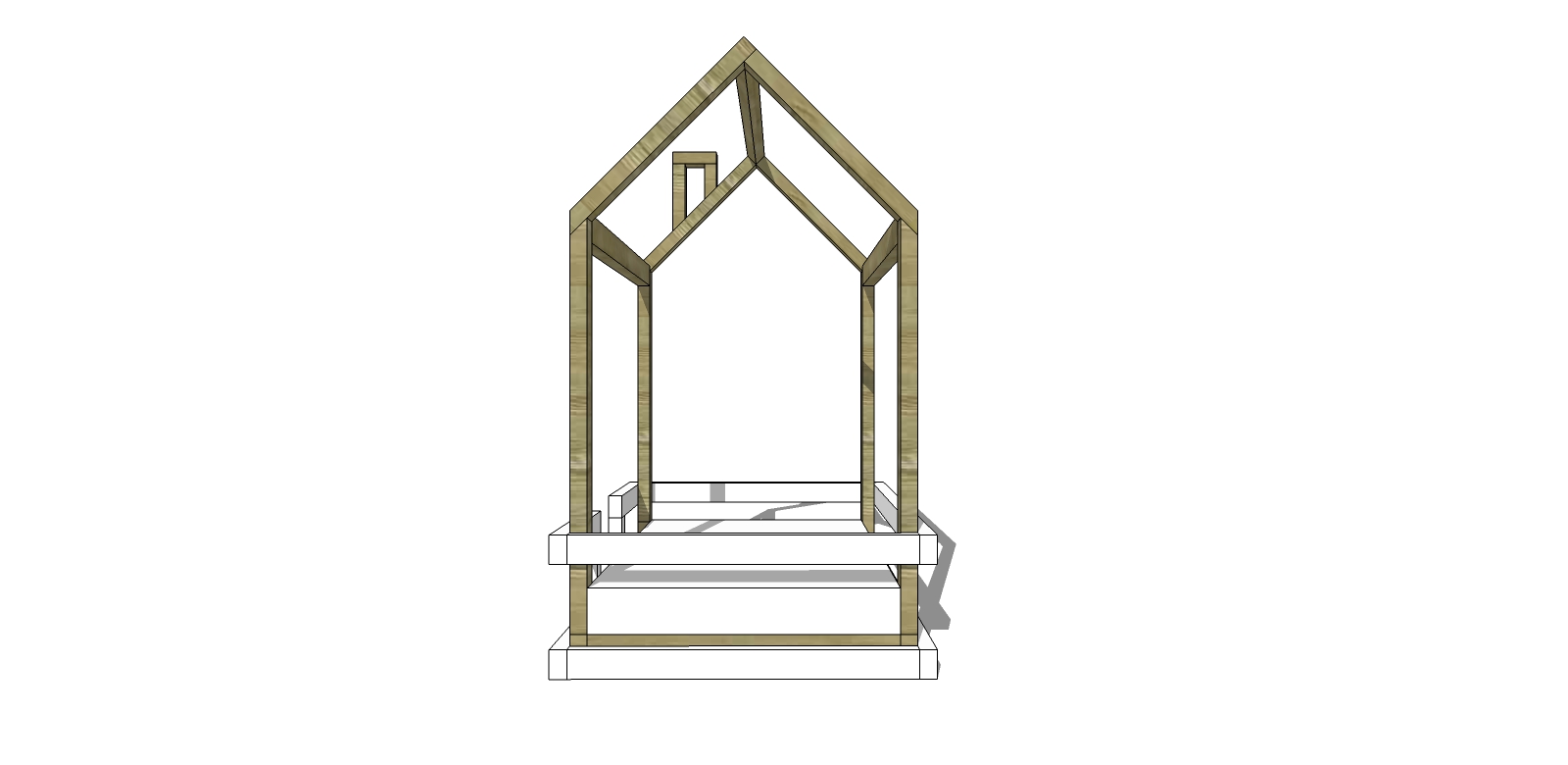 How to Build a Toddler Bed with Bed Rails - At Charlotte's House