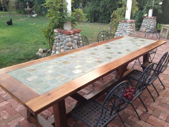 Reader Showcase: Tile Top Provence Dining Table - The ...