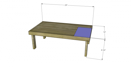 Free Diy Furniture Plans To Build A Laptop Table The Design
