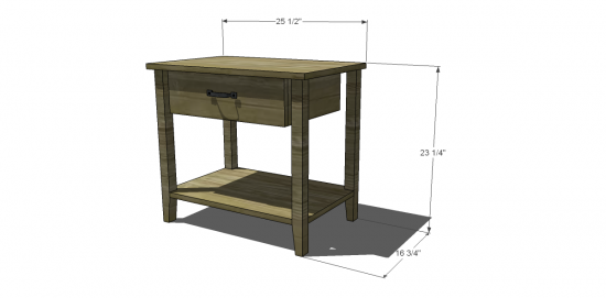 land of nod nightstand