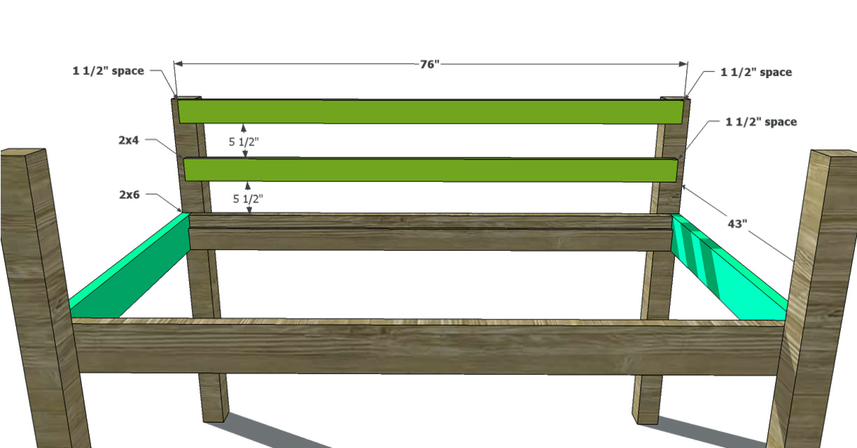 Free Woodworking Plans to Build a Twin Low Loft Bunk Bed 