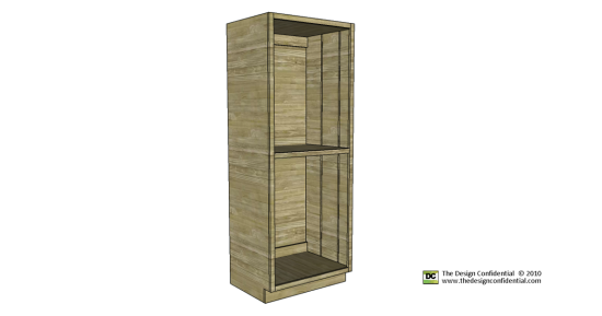 Free Woodworking Plans to Build the Easiest Pantry Cabinet 