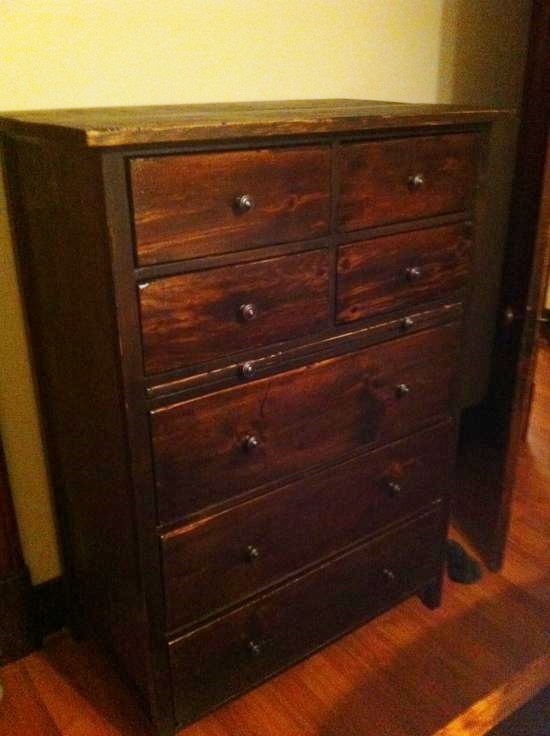 Builders Showcase: Coreys Farmhouse Tallboy Dresser - The 